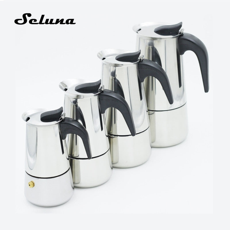 Cafeteira Italiana Moka Coffee Premium Inox