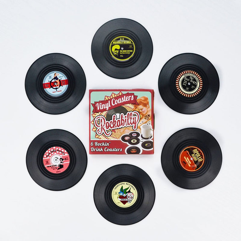 Porta Copos Vinyl Records