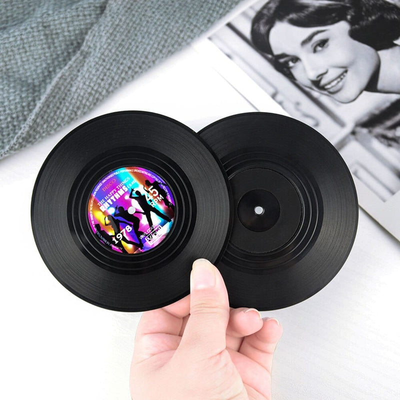 Porta Copos Vinyl Records
