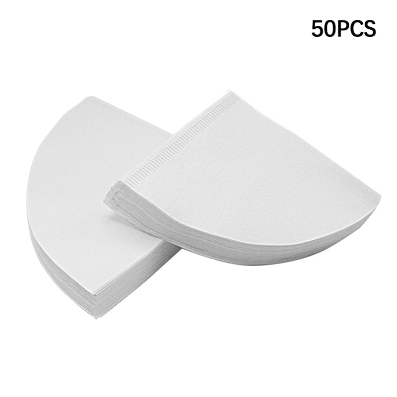 Filtro Branco para Hario V60 Tamanho 01 (1-2 xícaras)