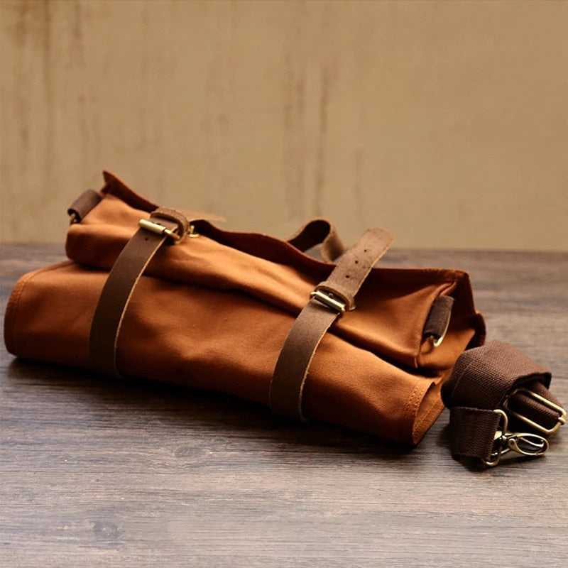 Bolsa Bartender em Lona Para Transporte de Utensílios