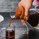Cafeteira Estilo Chemex em Vidro com Filtro Inox