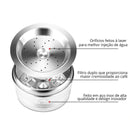 Cápsula Reutilizável em Inox para Três Corações