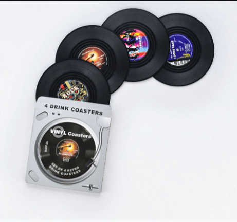Porta Copos Vinyl Records