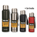 Garrafa Térmica Vacuum em Aço Cirúrgico Inox