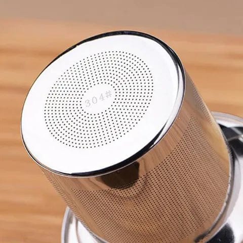 Jarra para Chá com Infusor Square em Vidro Temperado