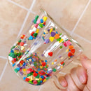 Caneca Candy Artesanal em Vidro Duplo
