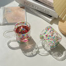 Caneca Candy Artesanal em Vidro Duplo