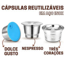 Cápsulas Reutilizáveis em Aço Inox