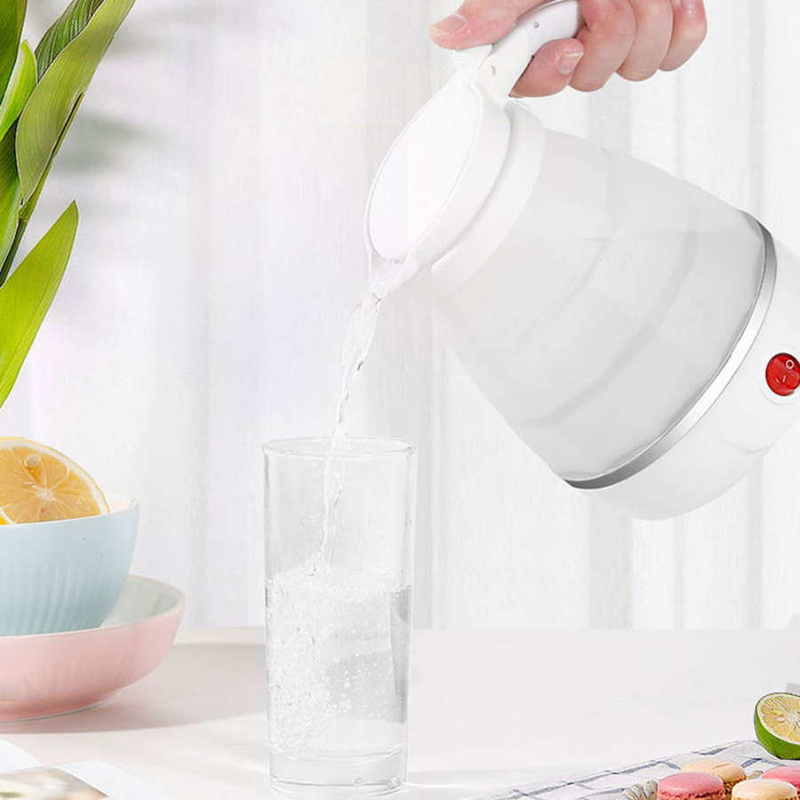 Chaleira Elétrica Dobrável Portátil Flip - 600ml