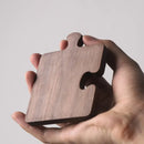 Porta Copos Quebra-Cabeça em Madeira