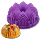 Forma de Bolo Artístico em Silicone - Não Gruda!