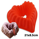 Forma de Bolo Artístico em Silicone - Não Gruda!