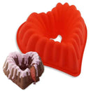 Forma de Bolo Artístico em Silicone - Não Gruda!