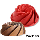 Forma de Bolo Artístico em Silicone - Não Gruda!