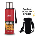 Garrafa Térmica Vacuum em Aço Cirúrgico Inox