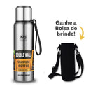 Garrafa Térmica Vacuum em Aço Cirúrgico Inox