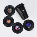 Porta Copos Vinyl Records